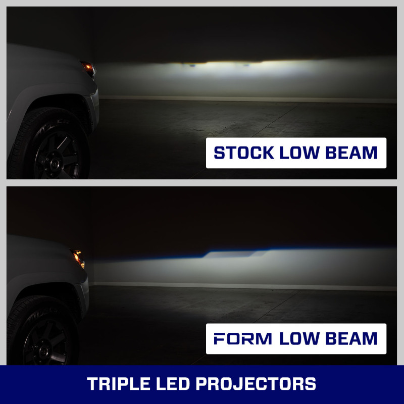 Toyota 4Runner Headlights - FORM Lighting - Sequential LED Projector - `14-`24